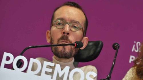 Inadmitida una querella contra el diputado Pablo Echenique al no apreciar delito en un tuit publicado tras los altercados producidos por la entrada en prisin de Pablo Hasel