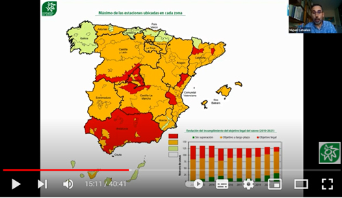 Noticia de Almera 24h: Por segundo ao consecutivo, en 2021 la contaminacin por ozono cae un 37 %