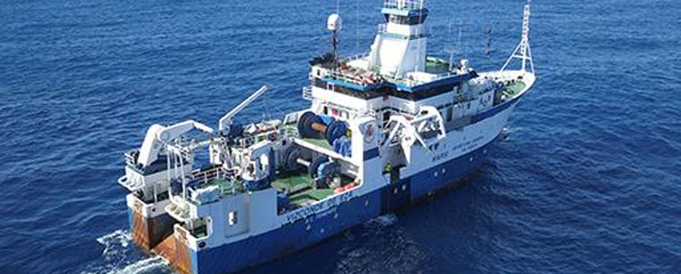 El buque oceanogrfico Vizconde de Eza inicia la campaa Jureva 0419 en el Cantbrico y Golfo de Vizcaya