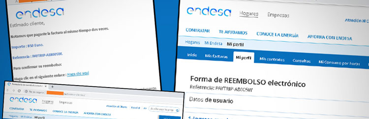 Noticia de Almera 24h: Alerta de fraude: Endesa no va a reembolsarte 850 euros, slo quieren tus datos. Advierte FACUA