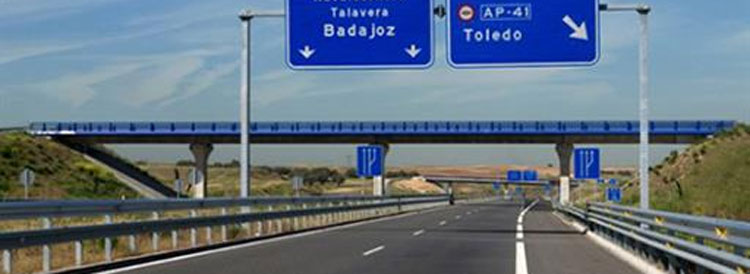 Fomento aplica desde hoy, 1 de junio, la rebaja de tarifas en la autopista Madrid-Toledo (AP-41)
