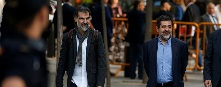 Noticia de Almera 24h: Amnista Internacional: Concluido el juicio oral, Jordi Cuixart y Jordi Snchez deben ser puestos en libertad provisional